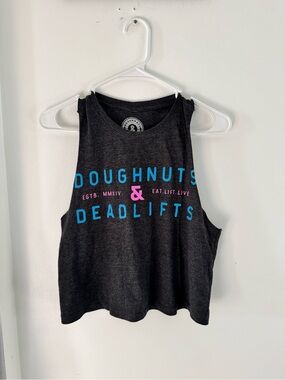 Doughnuts and deadlifts tank